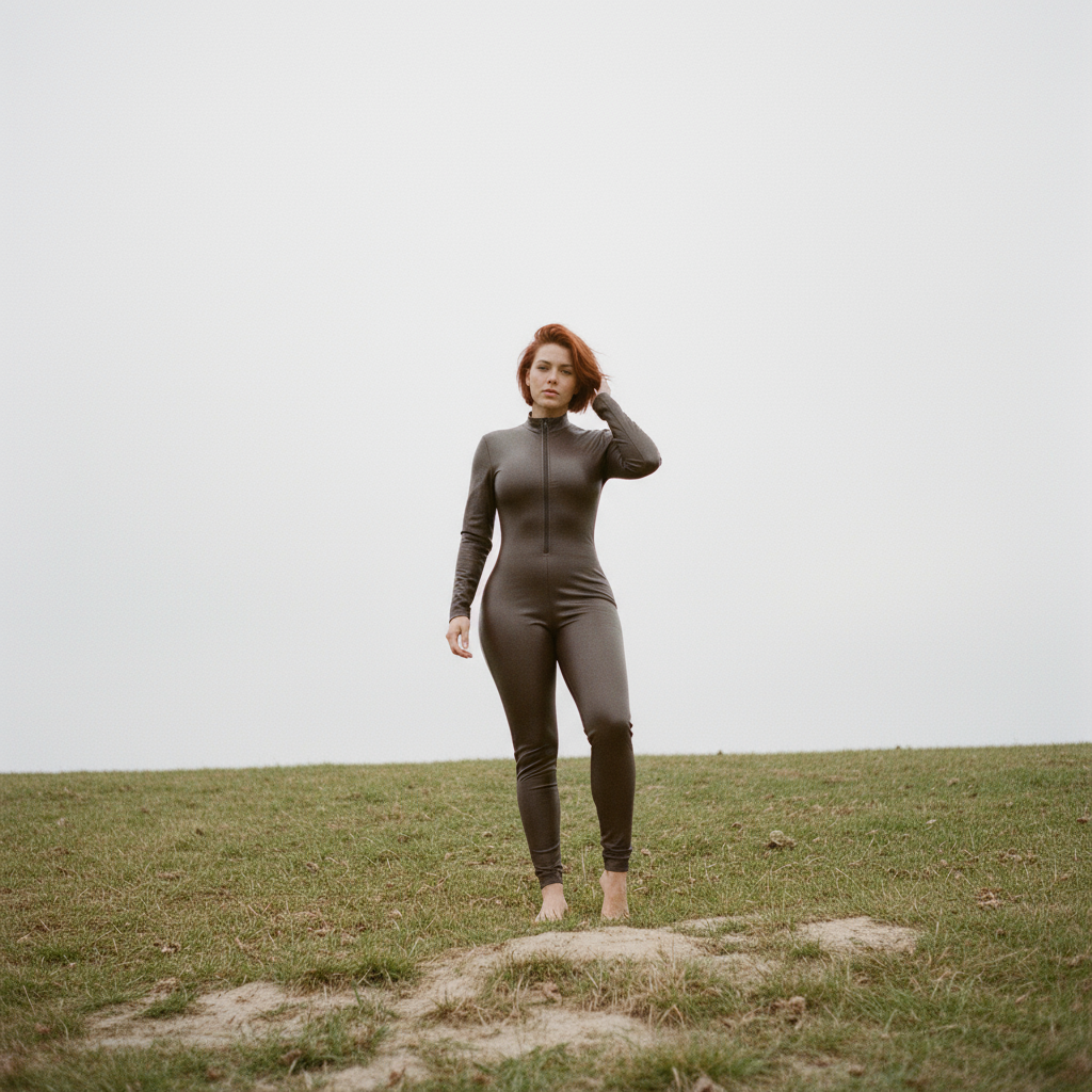 Zipper Front PU Jumpsuit in Black | Full Body [Sizes SM-L]