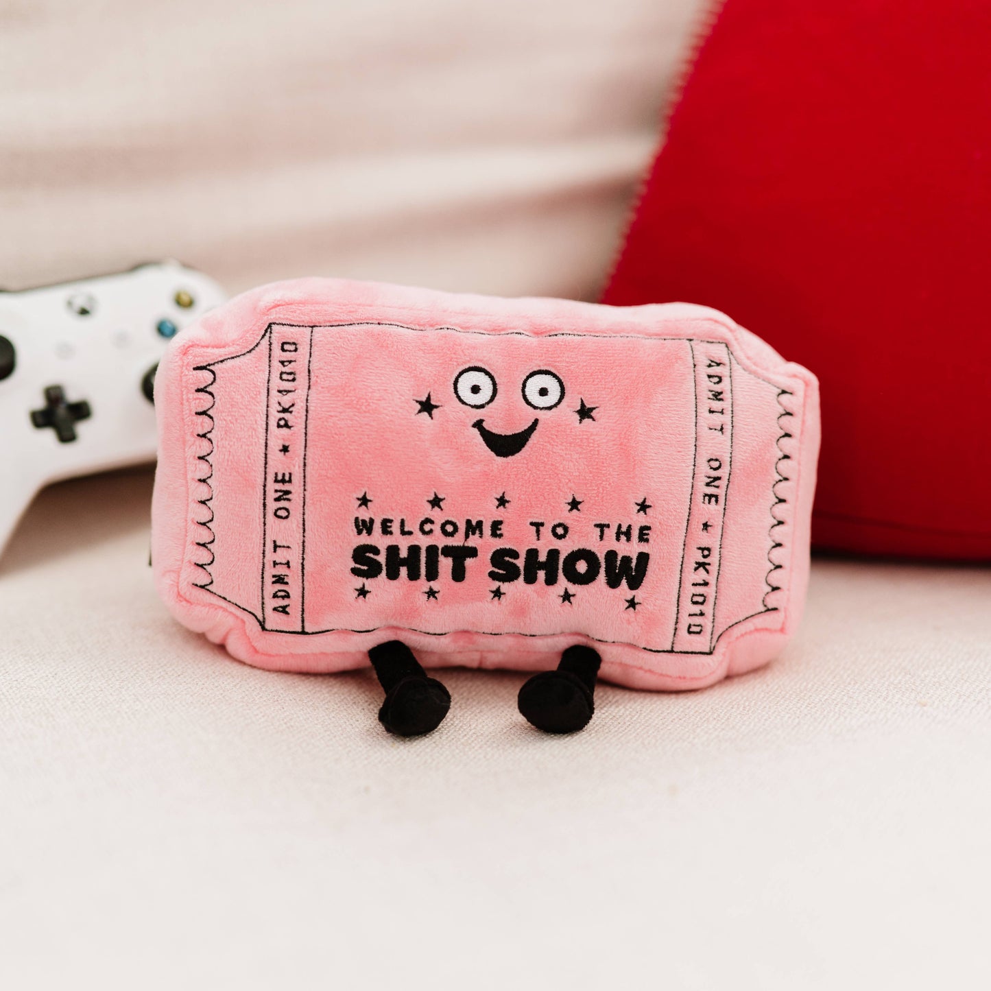 Ticket Stub Plush | Welcome to the Sh*t Show