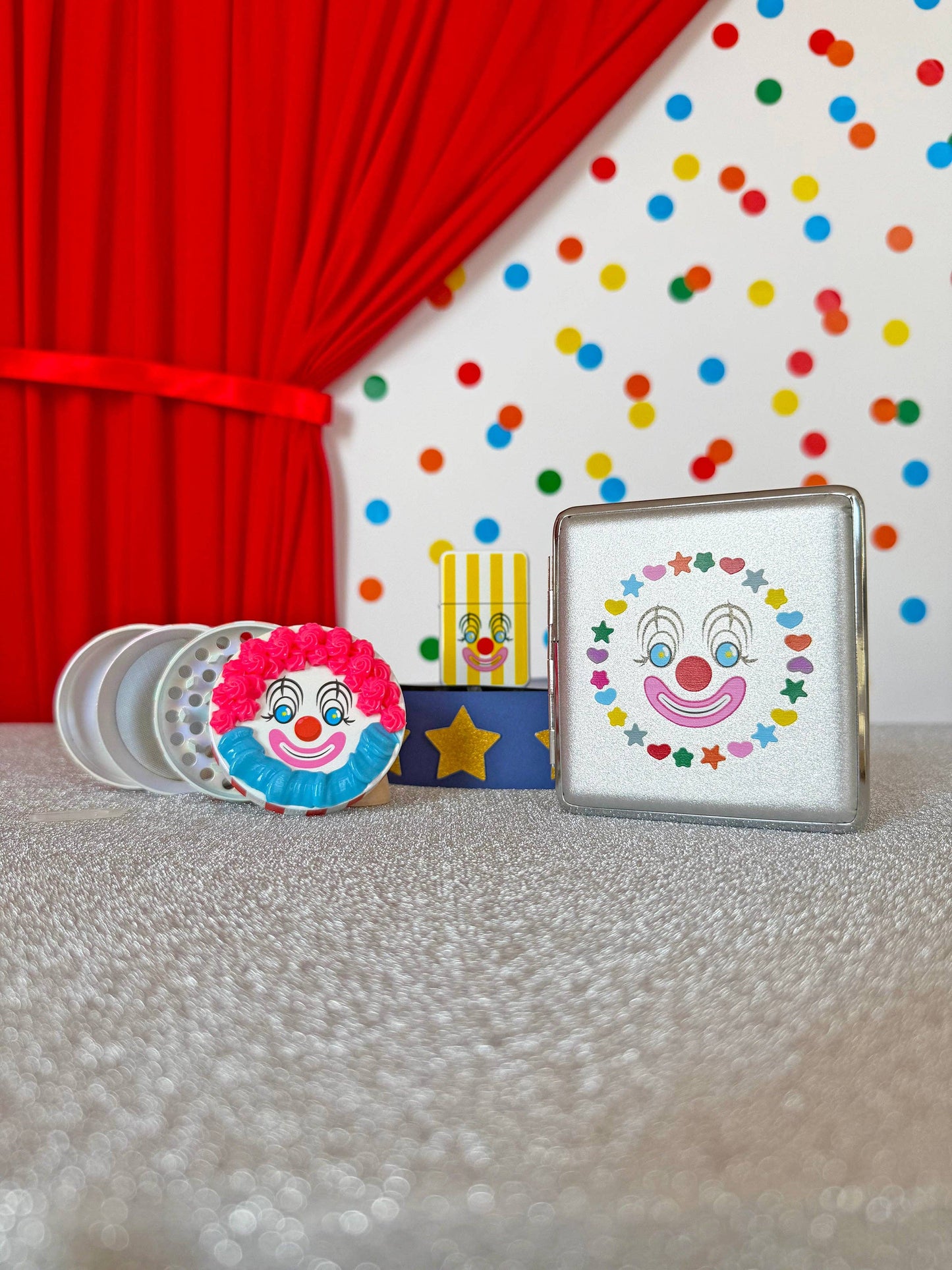 Clown Metal Lighter | Refillable Circus Clown Lighter
