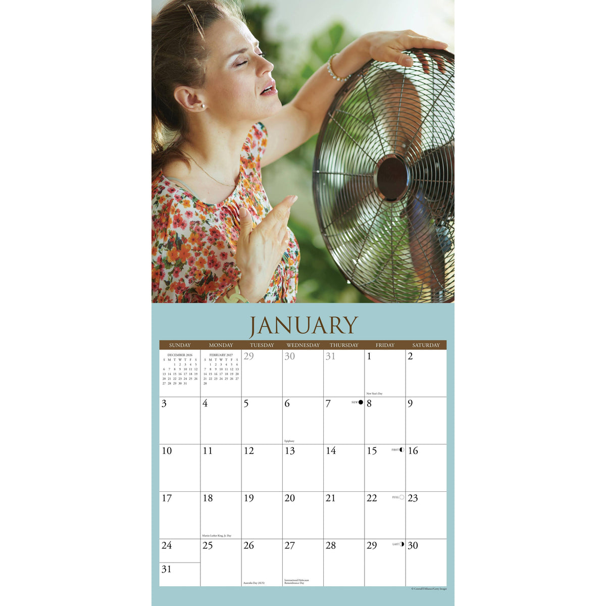 Only Fans 2027 Wall Calendar | 12" x 12"