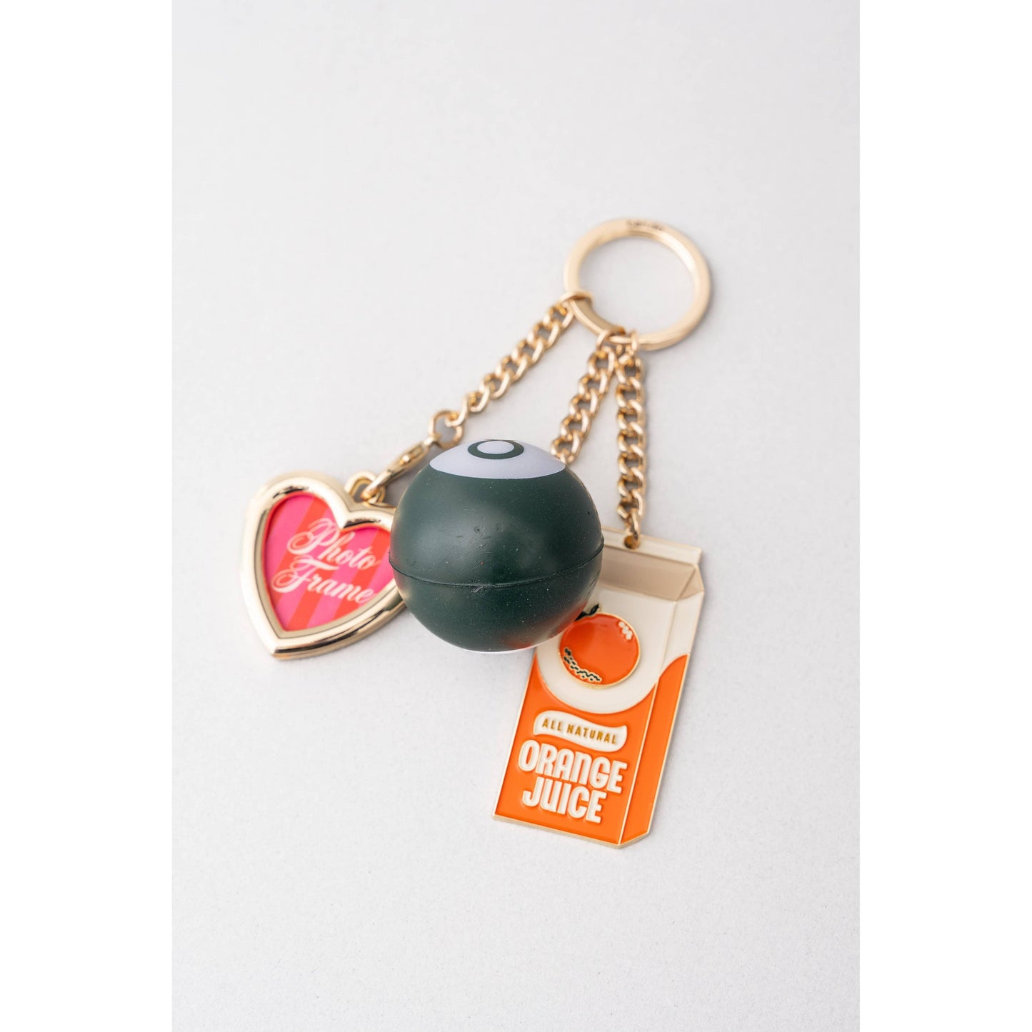 Orange Juice Fidget Keychain | 3-in-1 Stress Relief Keychain