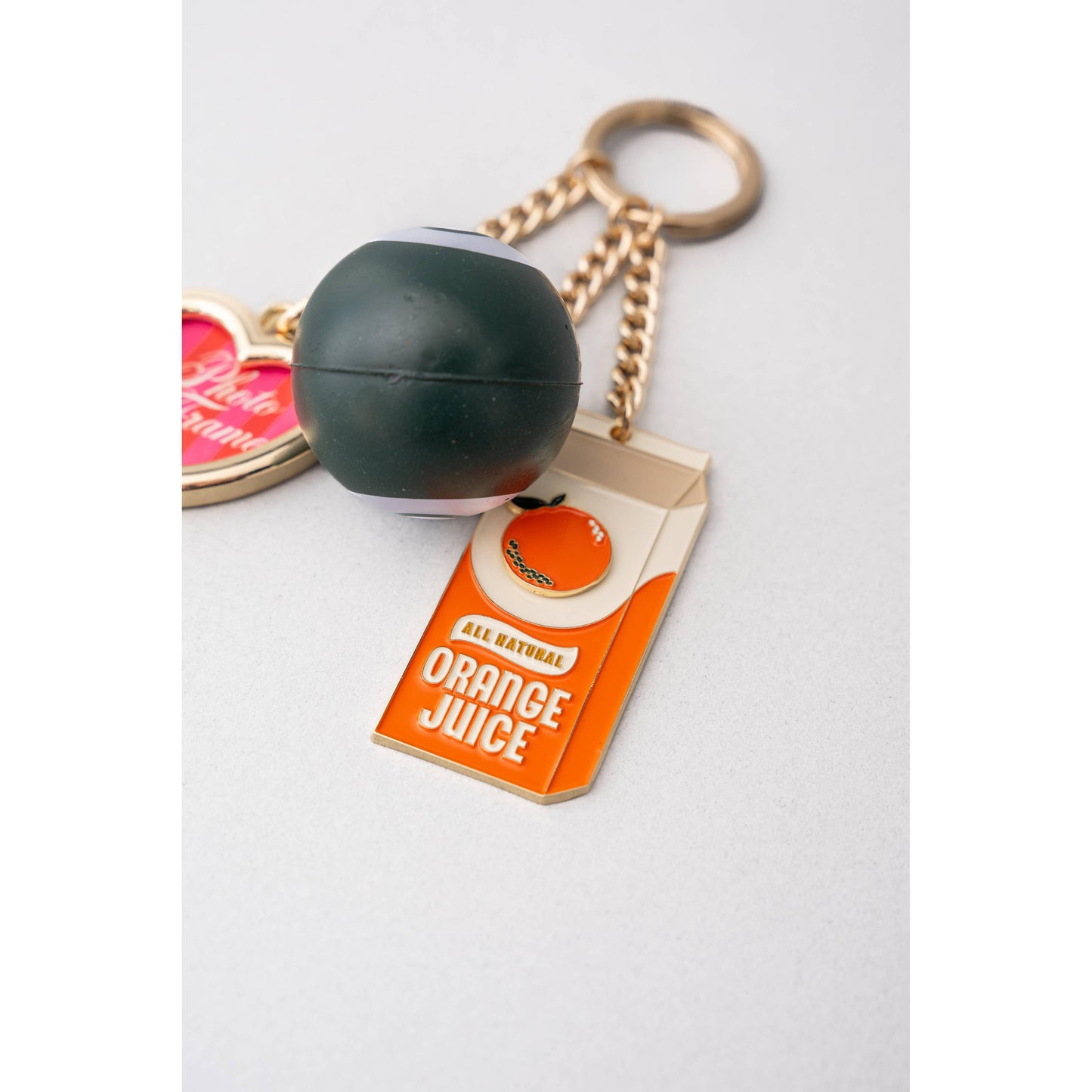 Orange Juice Fidget Keychain | 3-in-1 Stress Relief Keychain