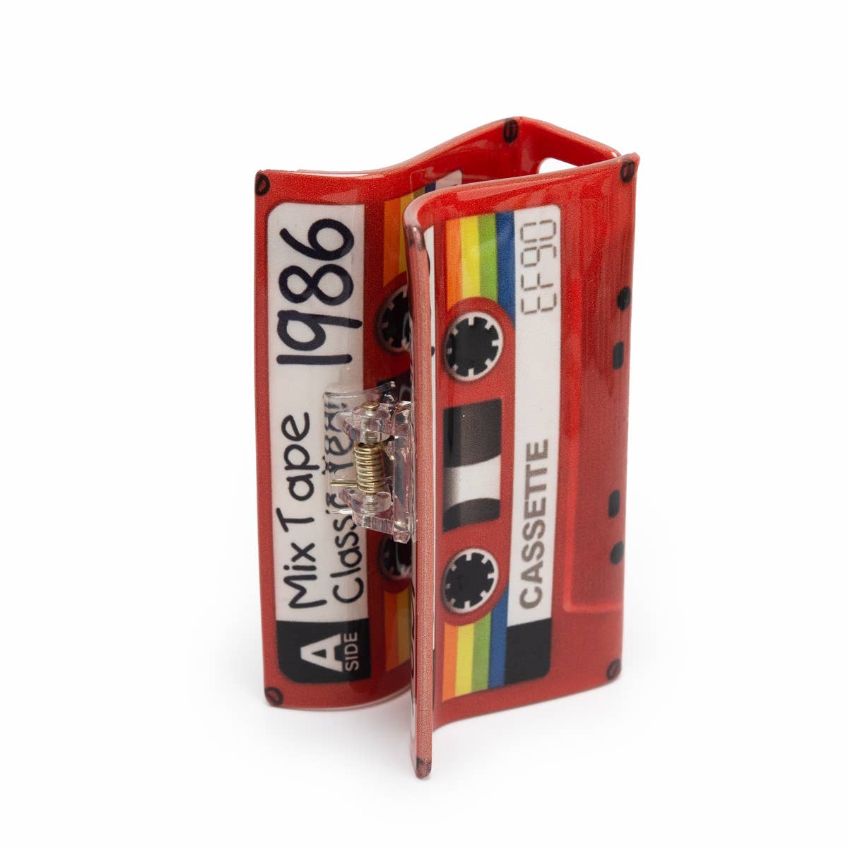 1986 Mix Tape Cassette Hair Claw