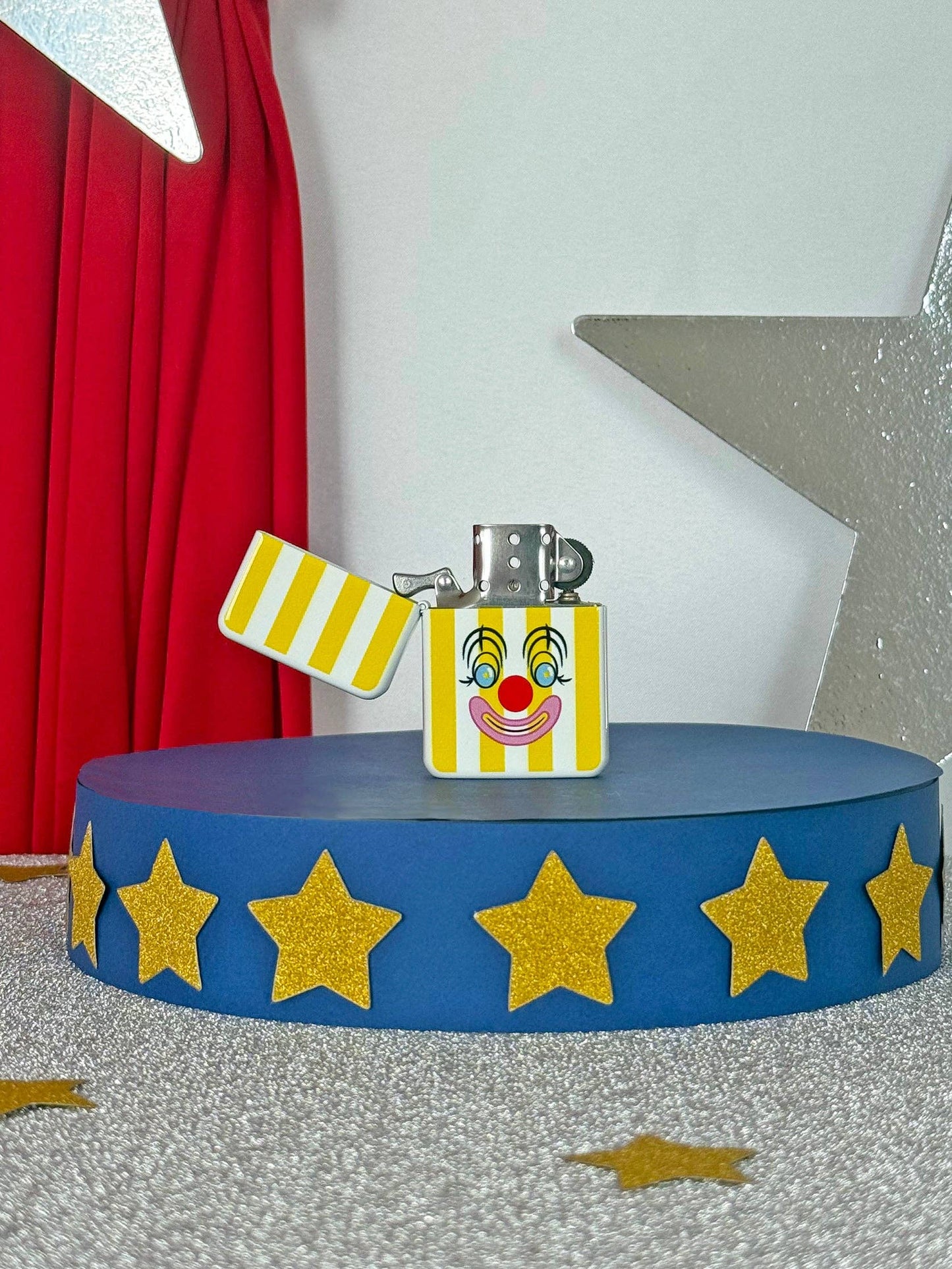 Clown Metal Lighter | Refillable Circus Clown Lighter
