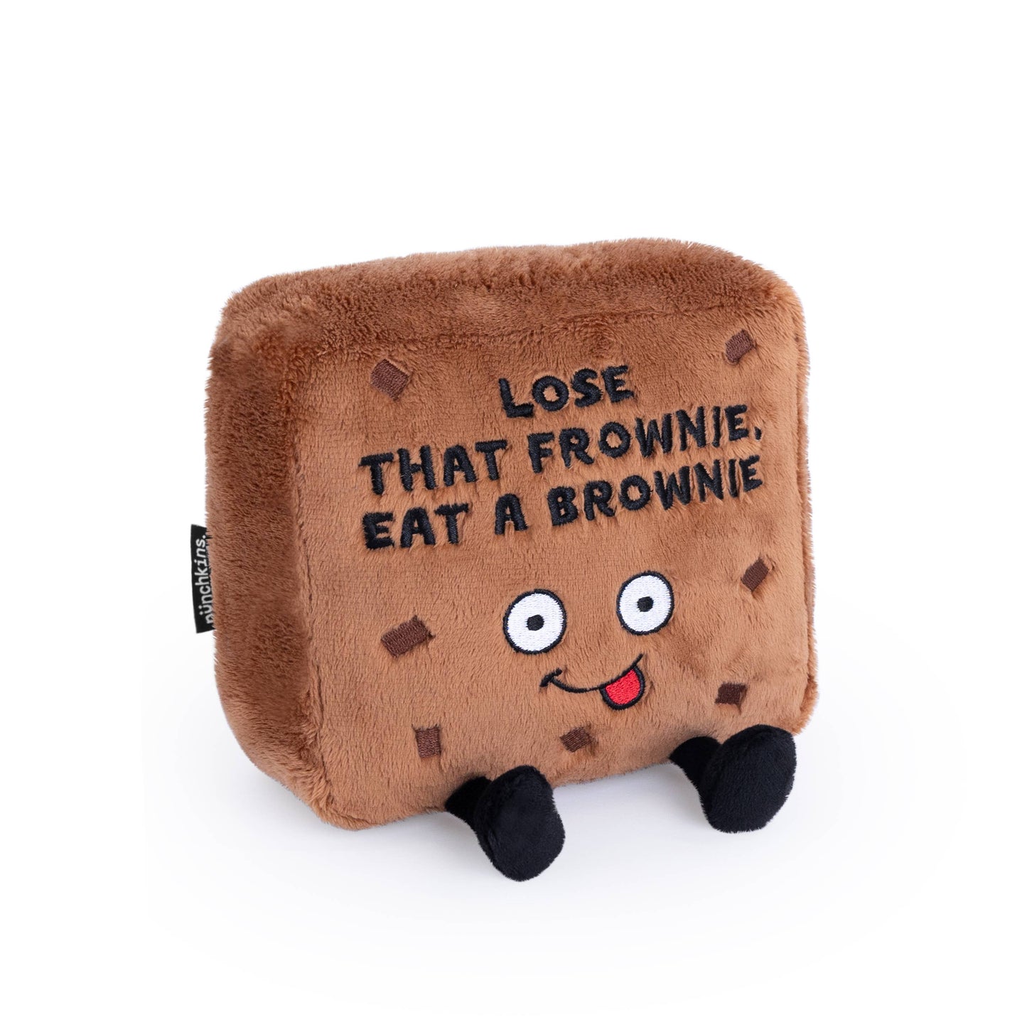 Lose That Frownie Brownie Plush