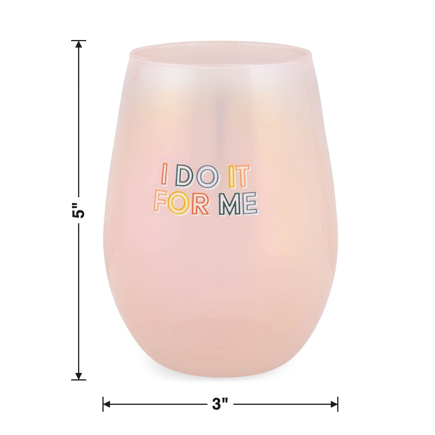 Size chart — 3" dia x 5" H