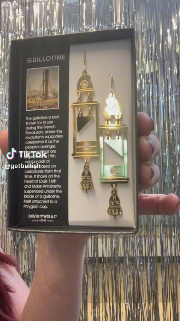 Top 160 guillotine earrings french revolution latest  seveneduvn