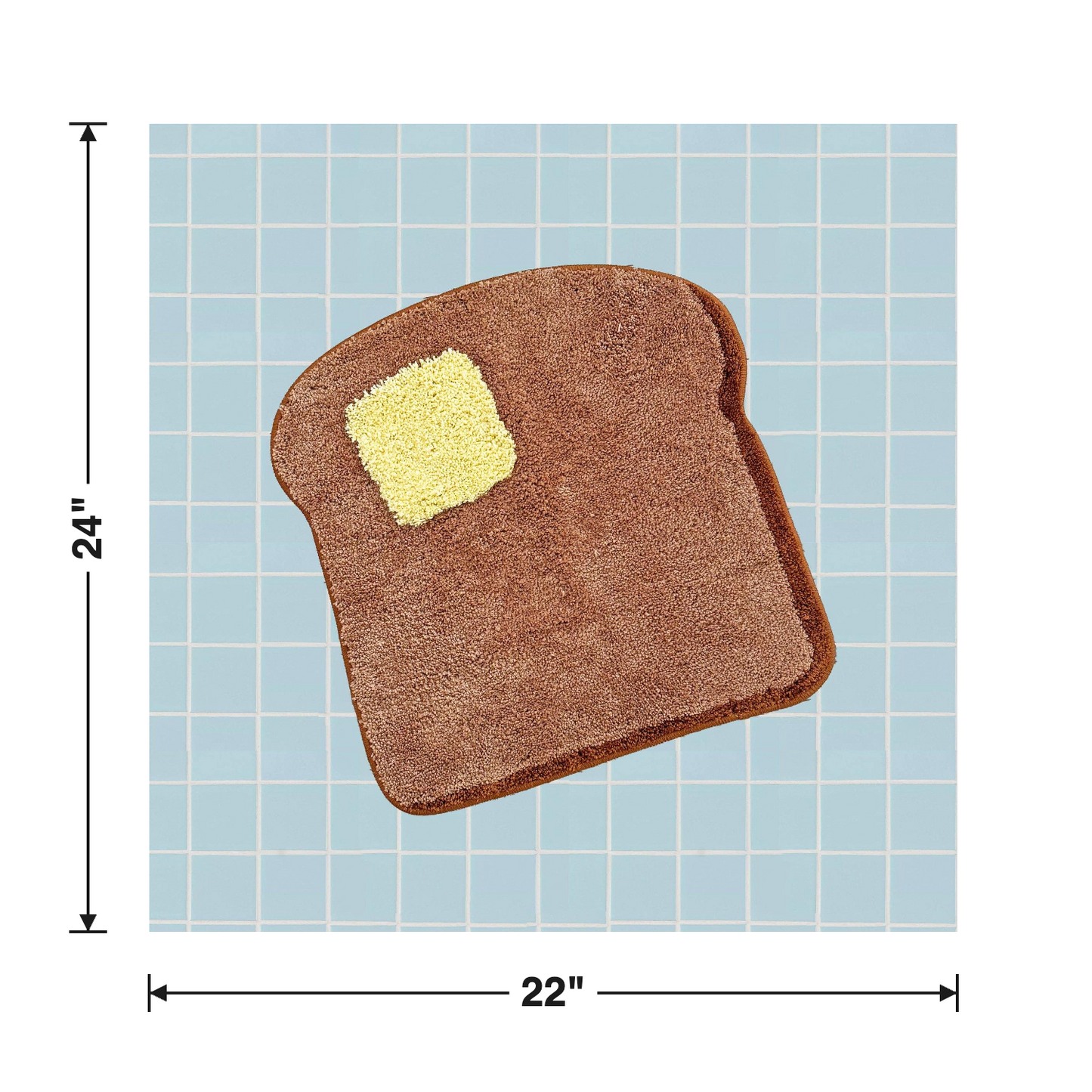 Size chart — 22" x 24"