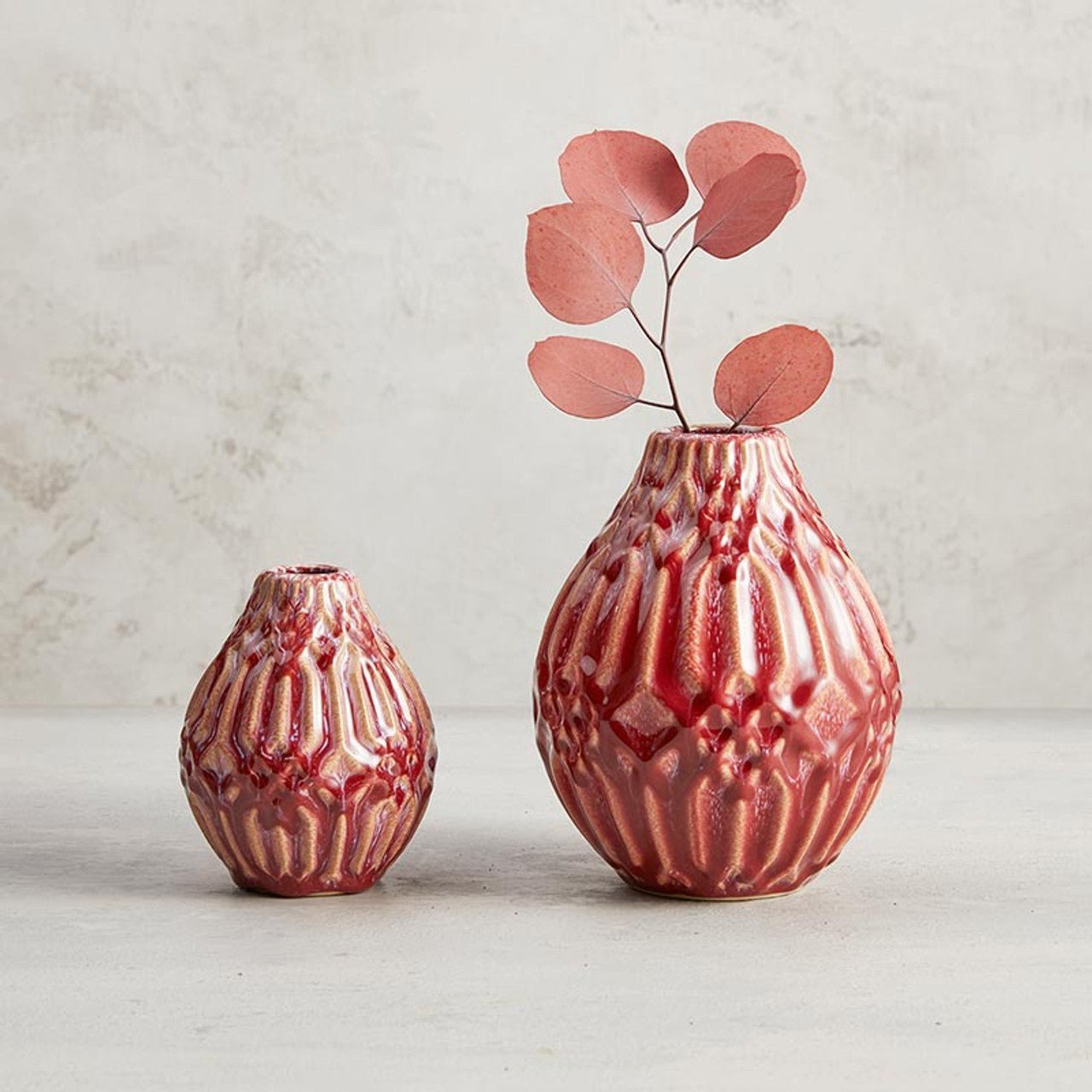 Amber Decorative Vase | 4.33" Tall