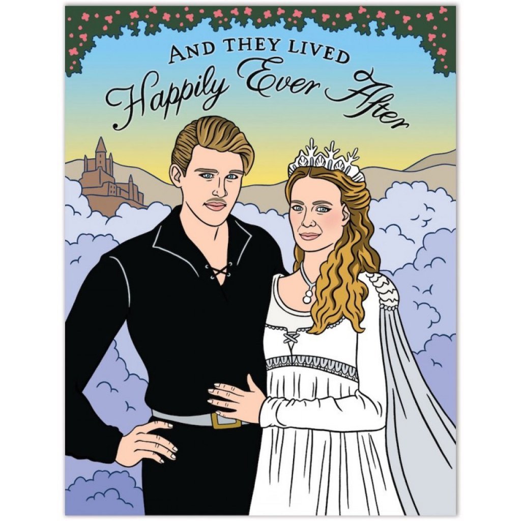 And They Lived Happily Ever After Wedding Greeting Card | The Princess Bride