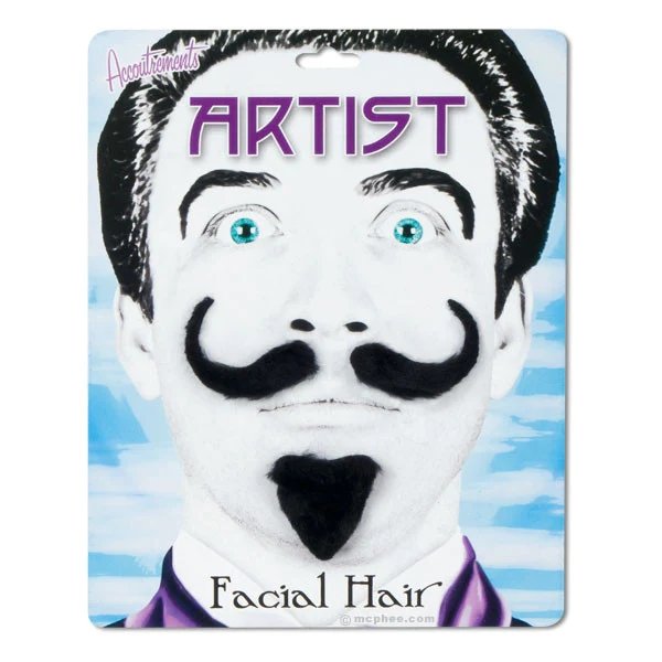 Artist Facial Hair Mustache | Costume