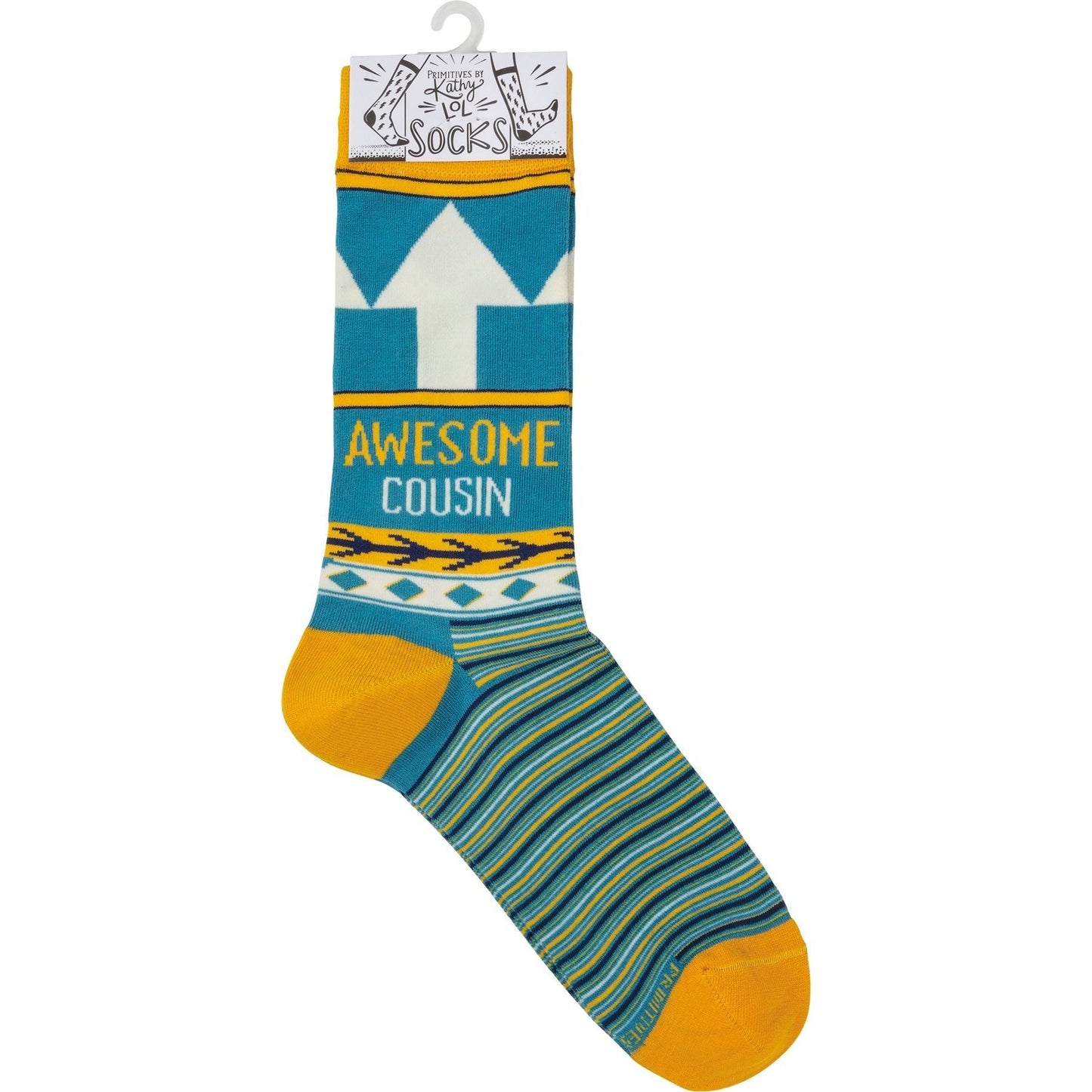 Awesome Cousin Socks | Unisex Funny Gift Socks