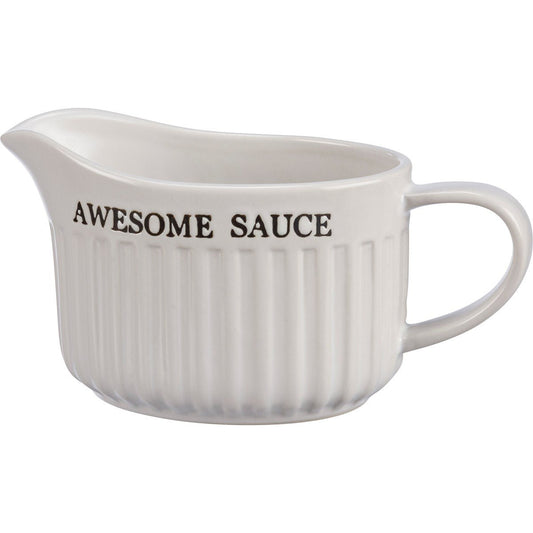 Awesome Sauce Gravy Boat | Stoneware | 6.50" x 4" x 5.25"
