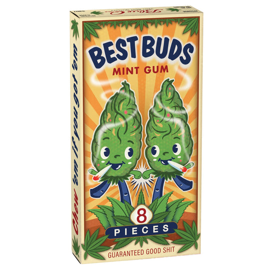 Best Buds Gum | Funny Mint Flavored Candy
