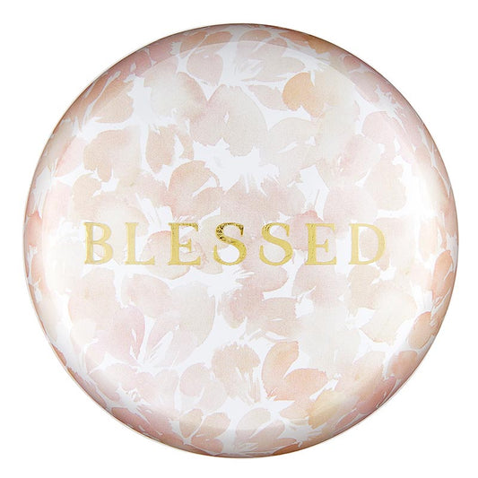 Blessed Glass Dome Paperweight | Motivational Inspirational | In a Gift Box
