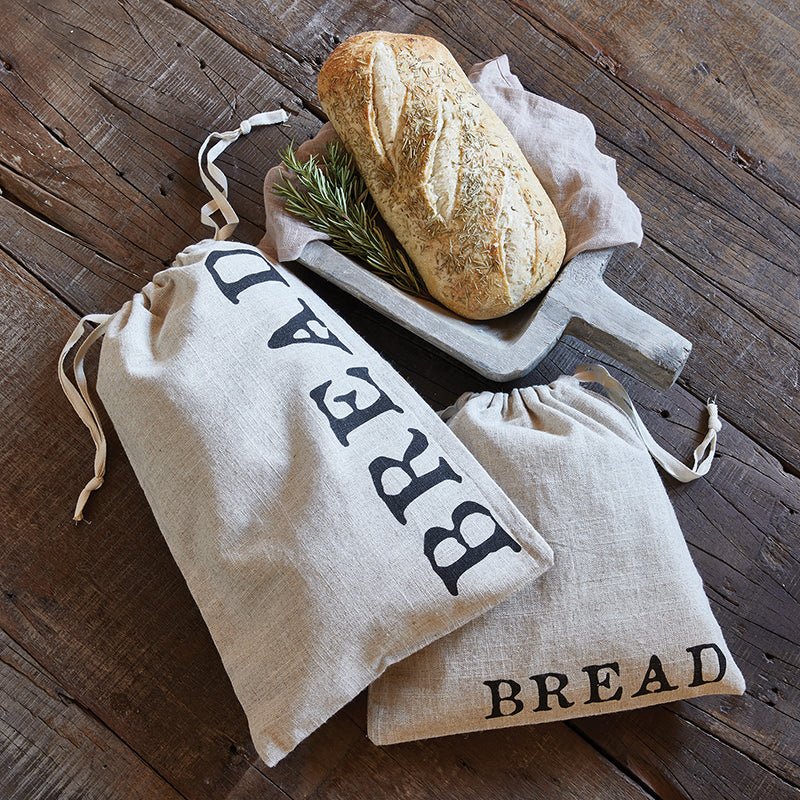 Bread Large Drawstring Pouch