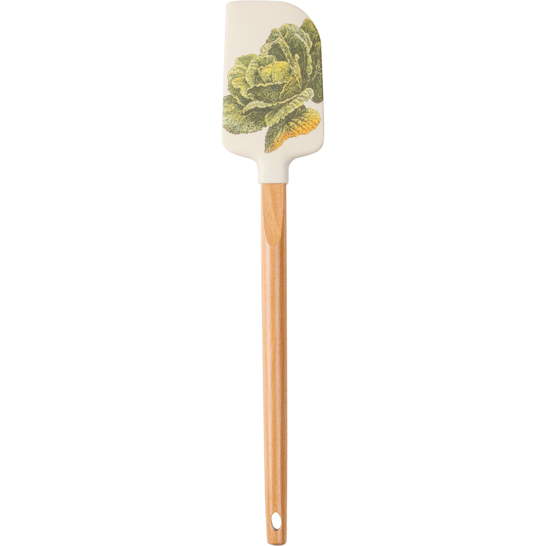 Can I Get A Kale Yeah Spatula With A Wooden Handle