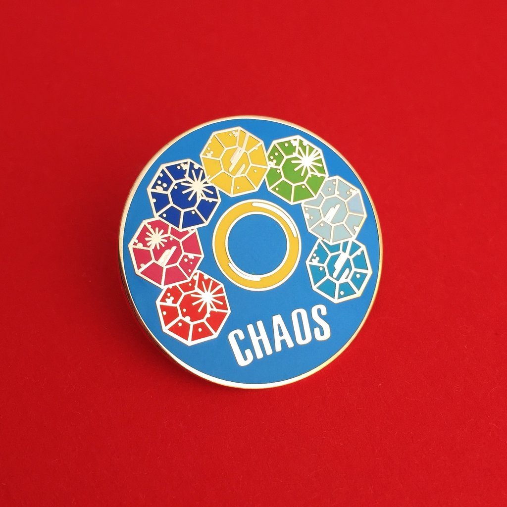 Chaos Emeralds Enamel Pin