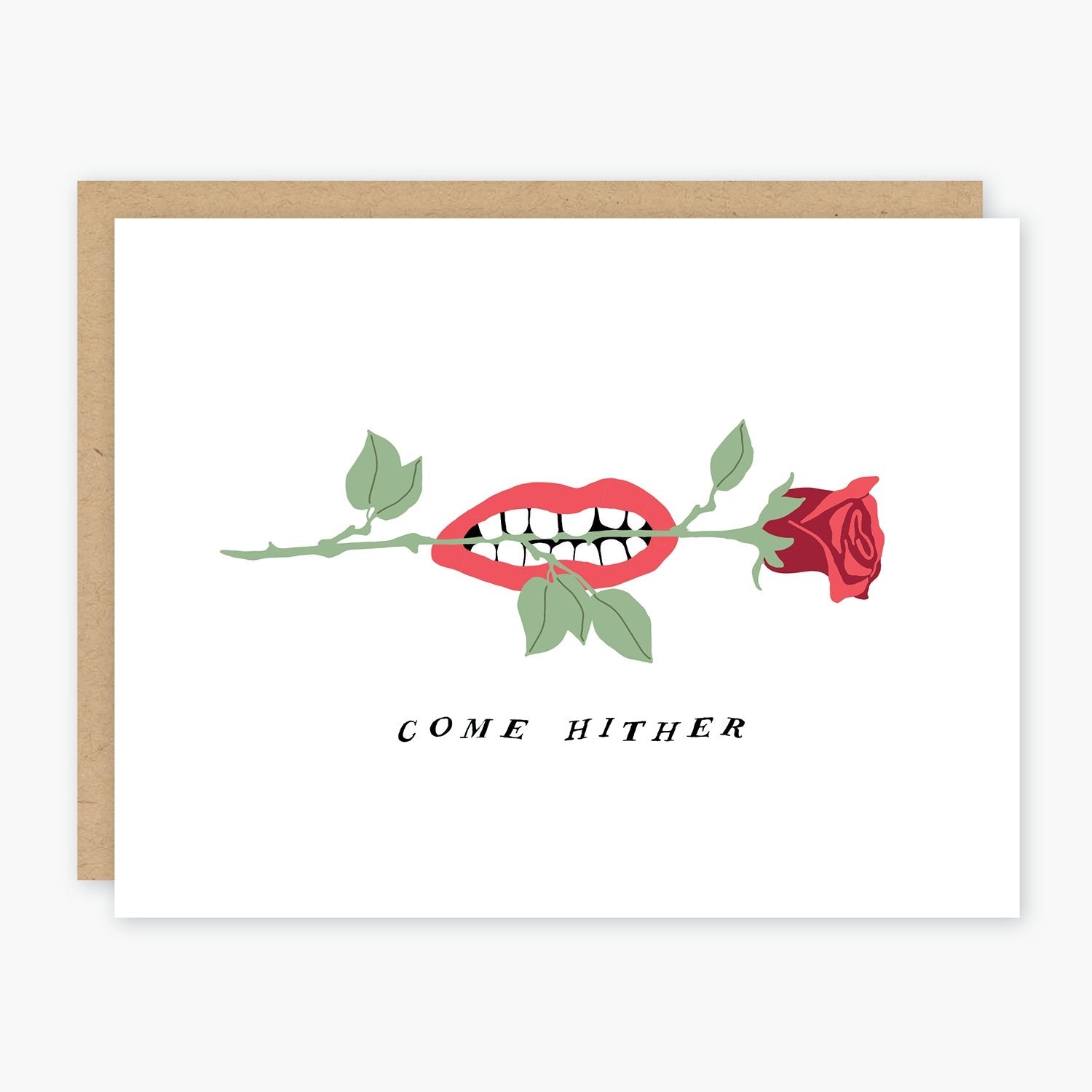 Come Hither Love Greeting Card