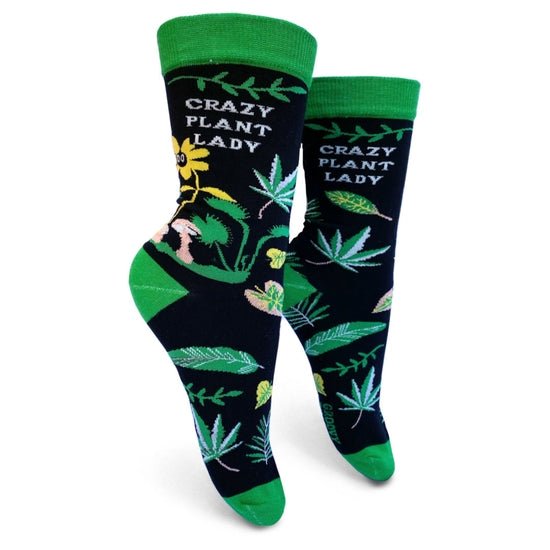 Crazy Plant Lady Women's Crew Socks