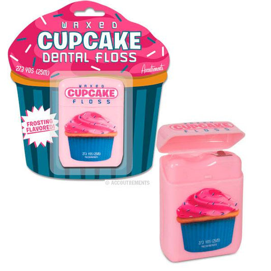 Cupcake Waxed Dental Floss | Frosting Flavored