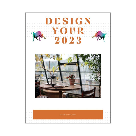 Design Your 2023 Downloadable Workbook (PDF Instant Download)