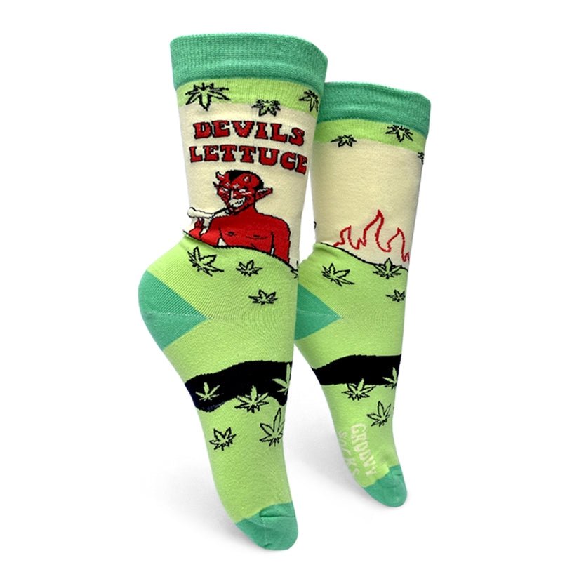 Devil's Lettuce Women's Crew Socks