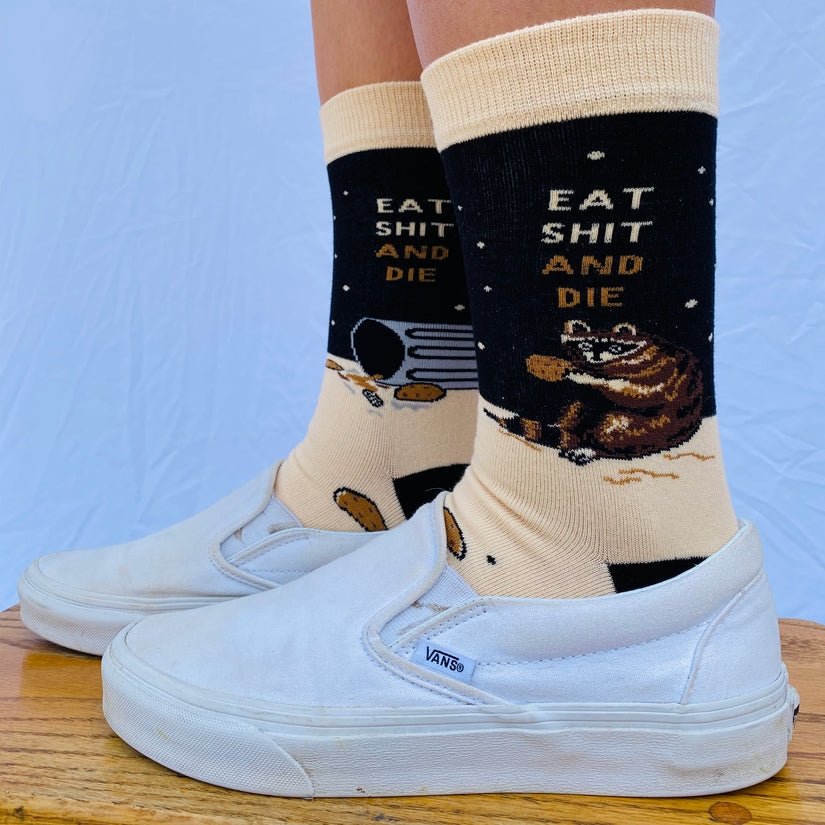 Eat Shit & Die Women's Crew Socks