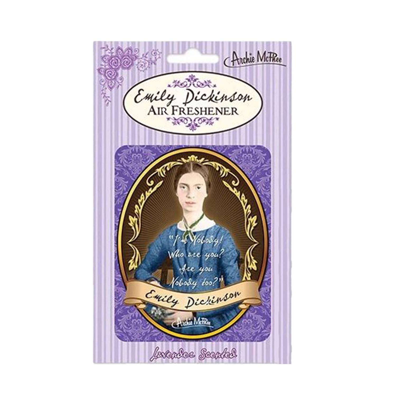 Emily Dickinson Air Freshener in Lavender Scent