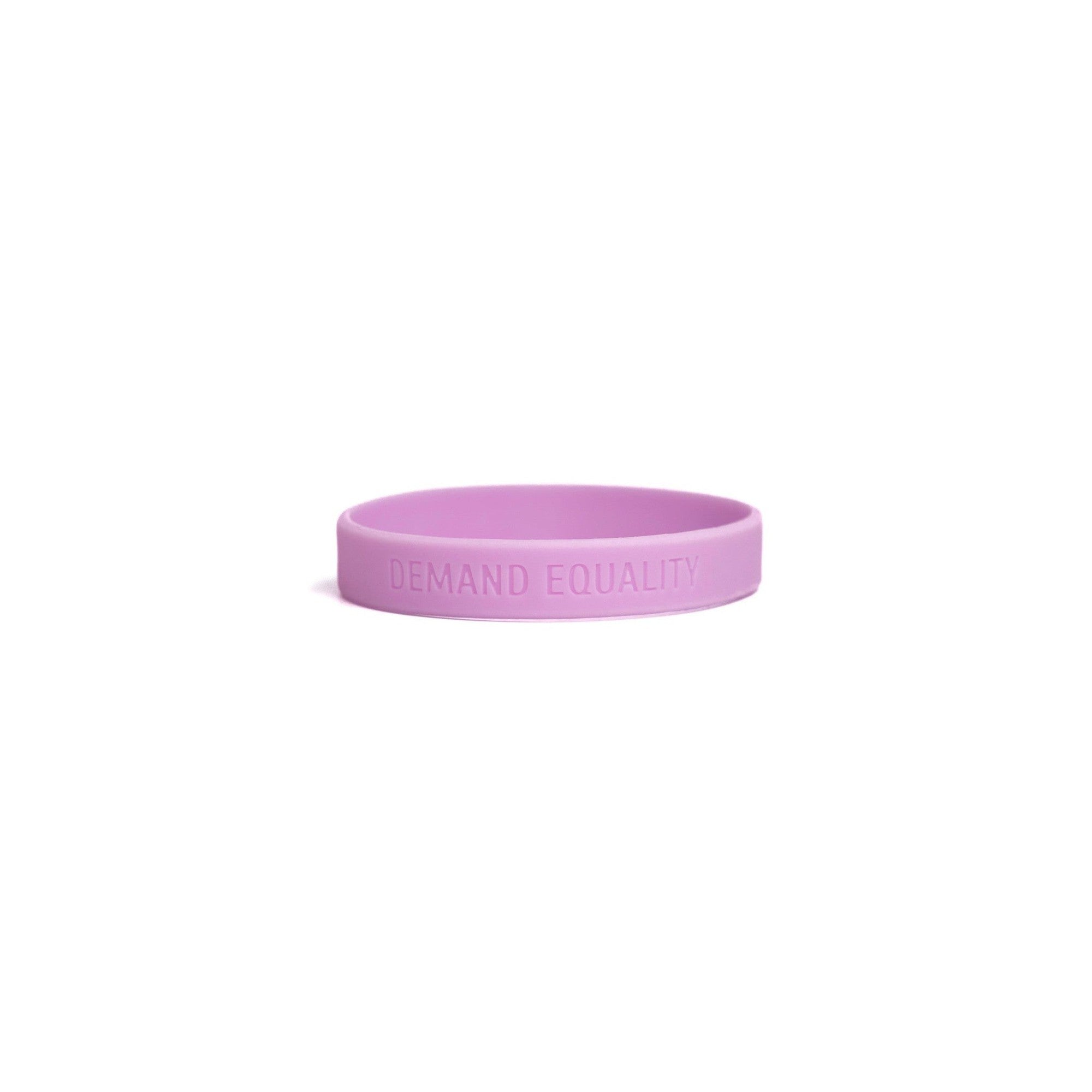 Debossed Silicone Wristbands - Your design debossed or infilled