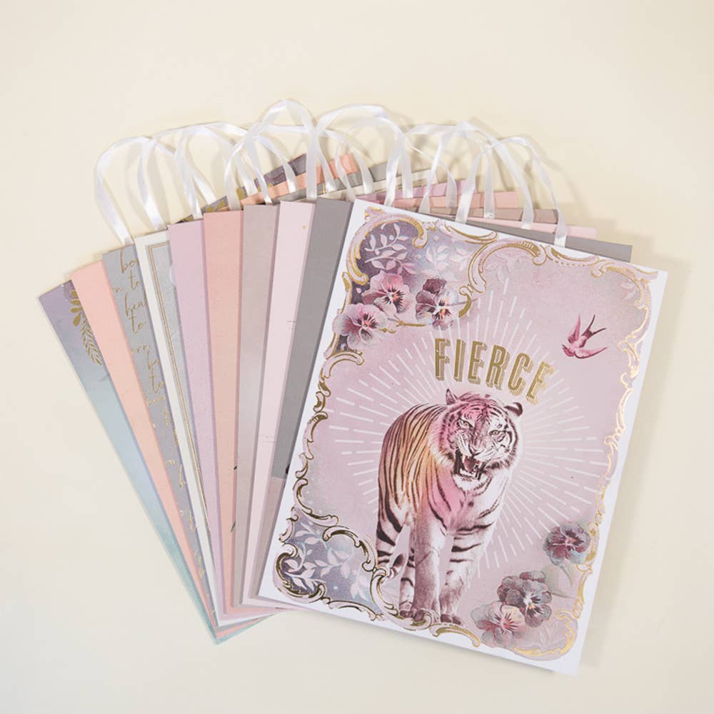 Fierce 11" x 14" Art Print | Pre-Hung with Silk Ribbon for Easy Hanging
