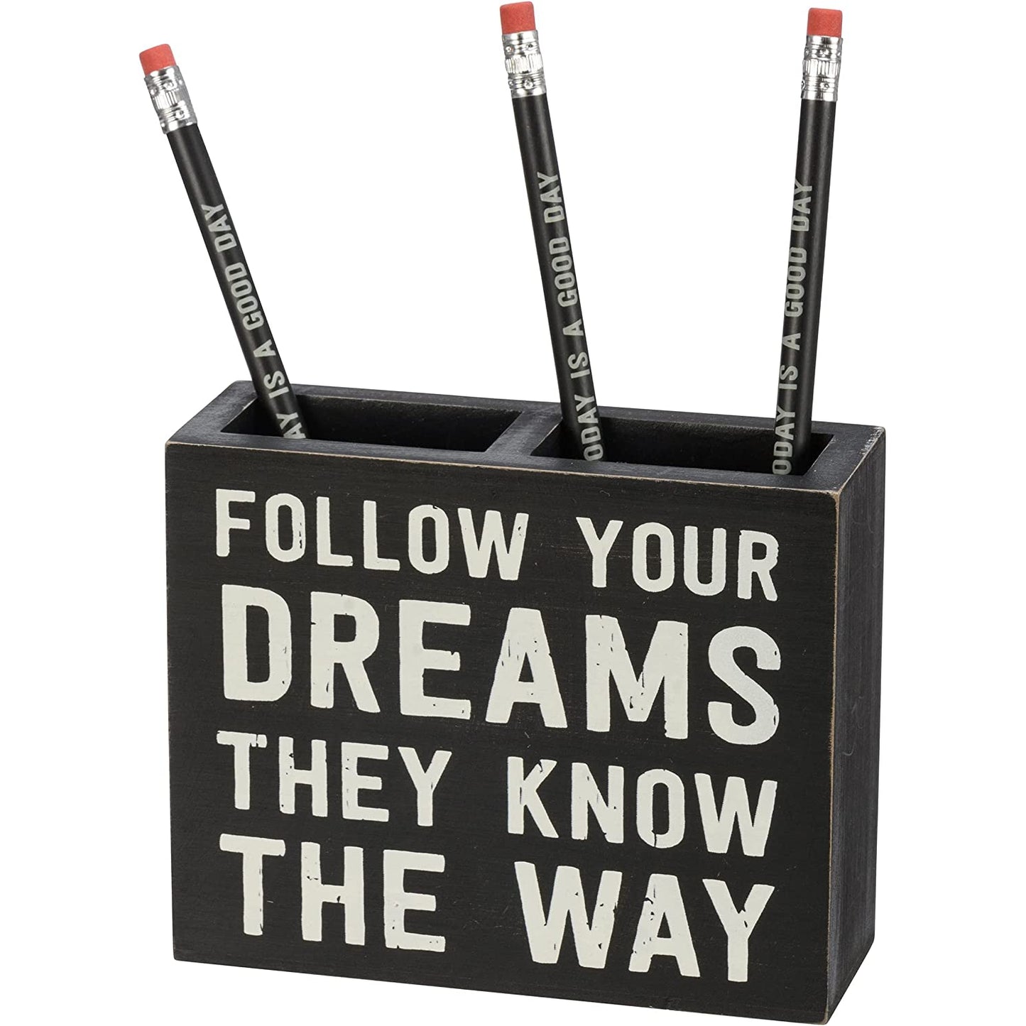 Follow Your Dreams Stationery Set | Giftable | Notebooks, Pencils, Pen Holder