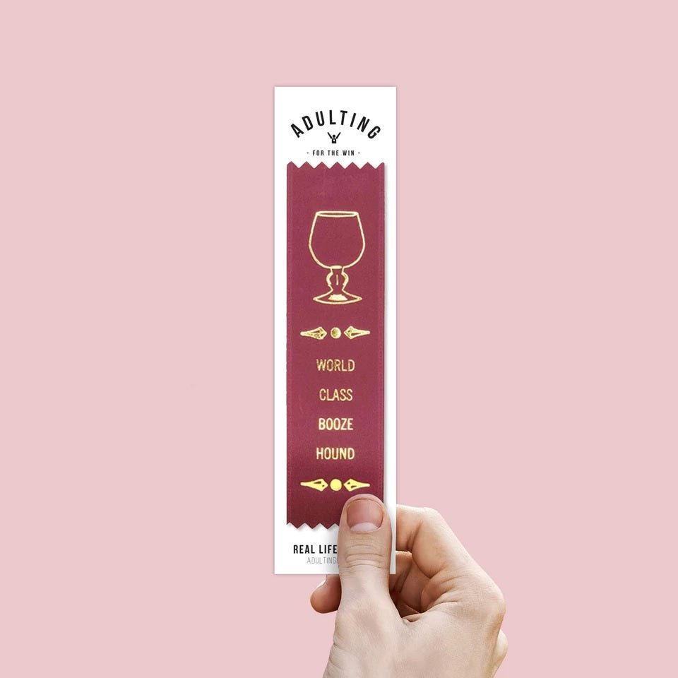 Booze Hound Prize Award Ribbon on Gift Card