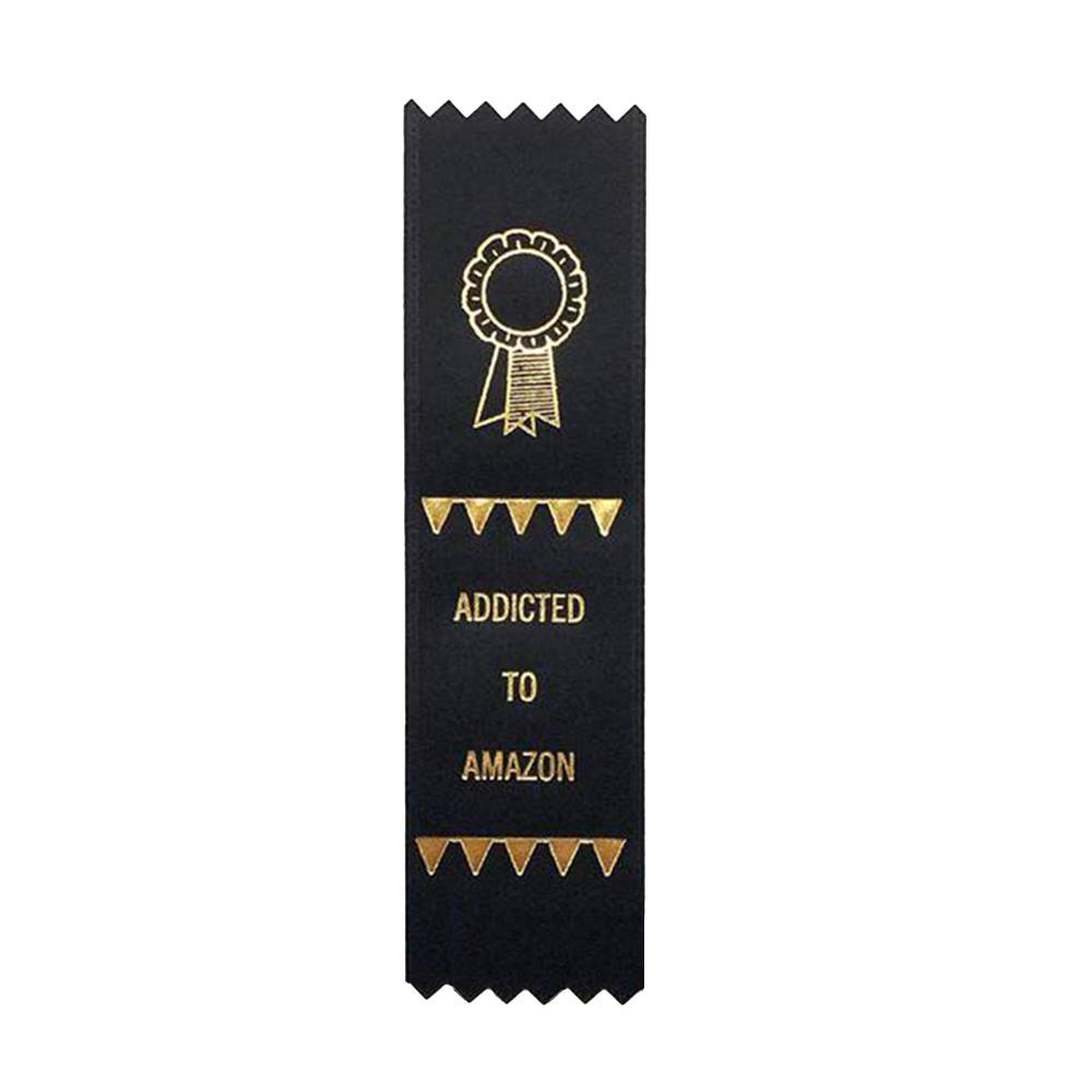 Addicted To Amazon Adulting Award Ribbon on Gift Card