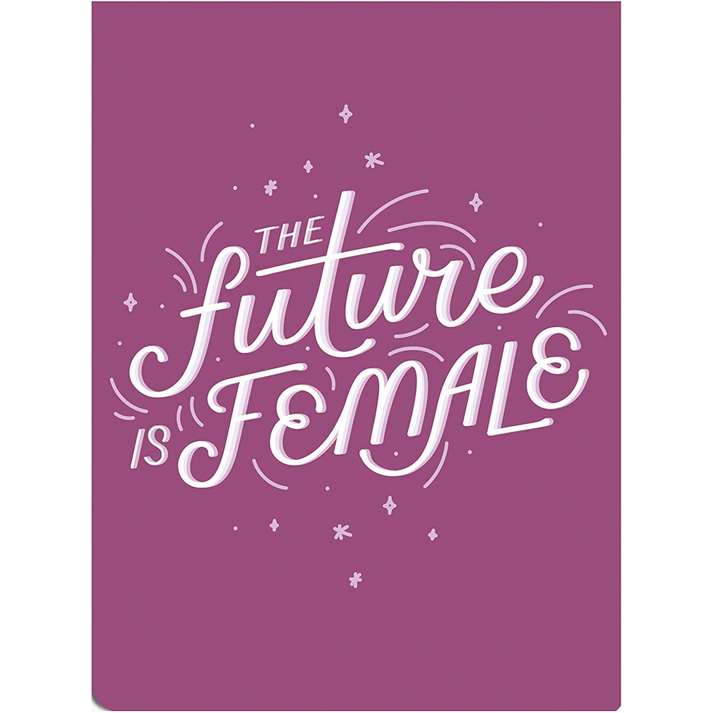 Future is Female Pocket Note with Magnetic Closure