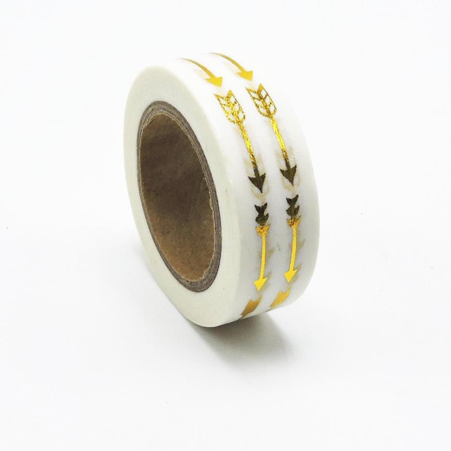 Gold Double Arrow Washi Tape | Gift Wrapping and Craft Tape
