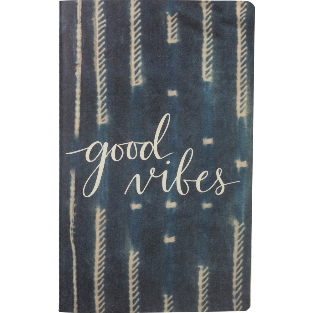 Good Vibes and Inhale Love Exhale Gratitude Notebook Set