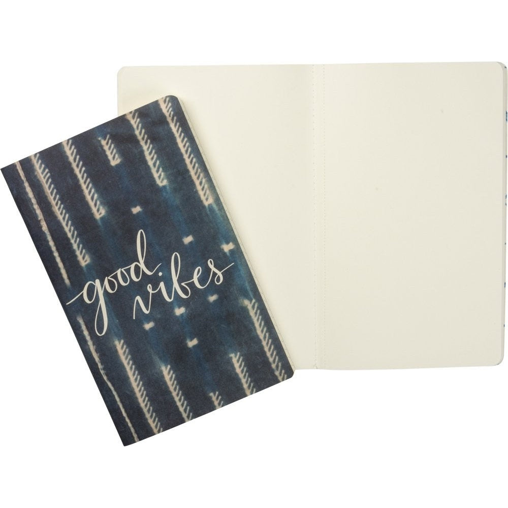 Good Vibes and Inhale Love Exhale Gratitude Notebook Set