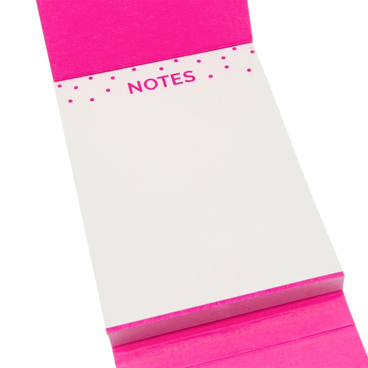 Heck Yeah Pocket Notepad in Blush Pink and Silver Glitter