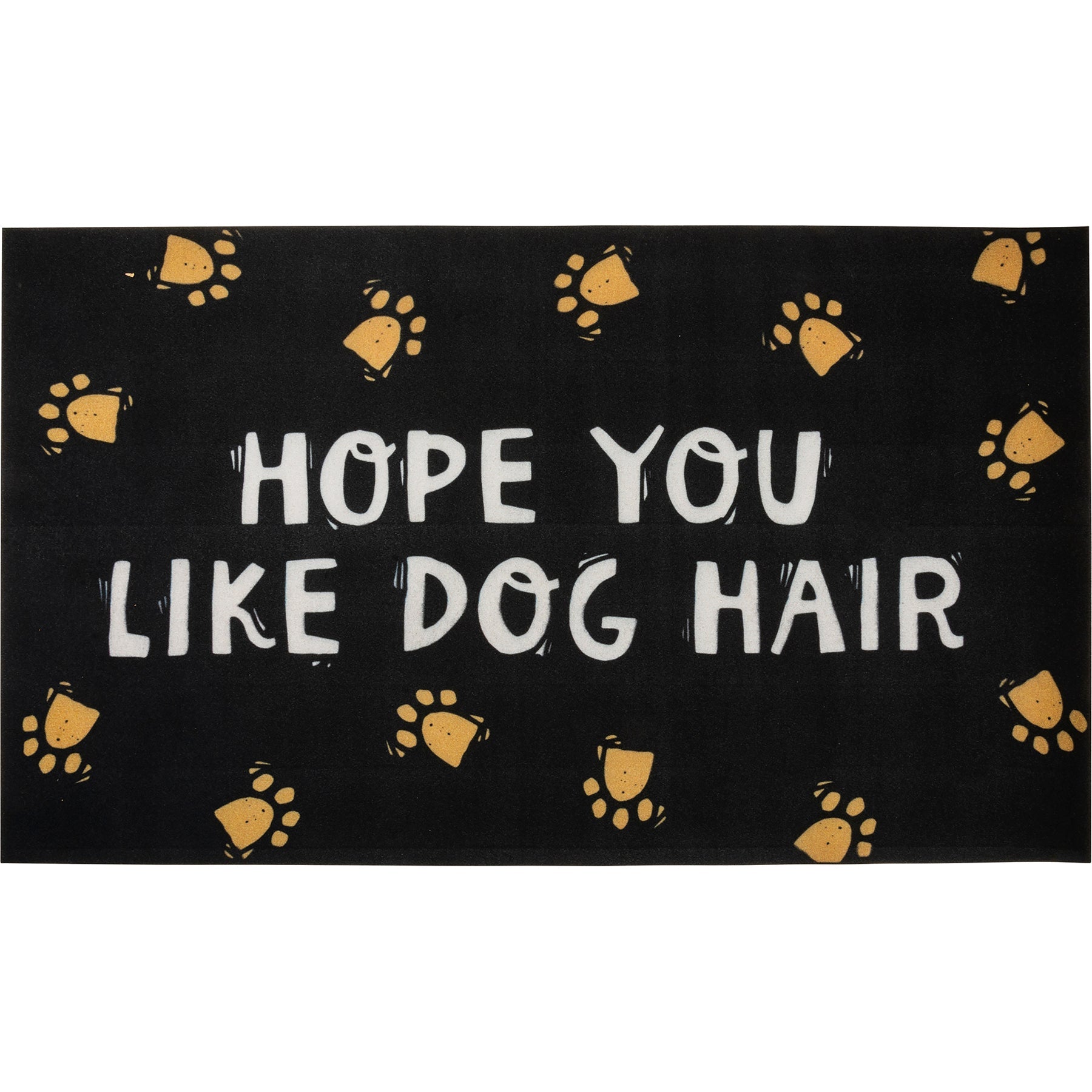 Hope You Like Dog Hair Indoor/Outdoor Rug | 34" x 20" | Slip-Resistant Backing
