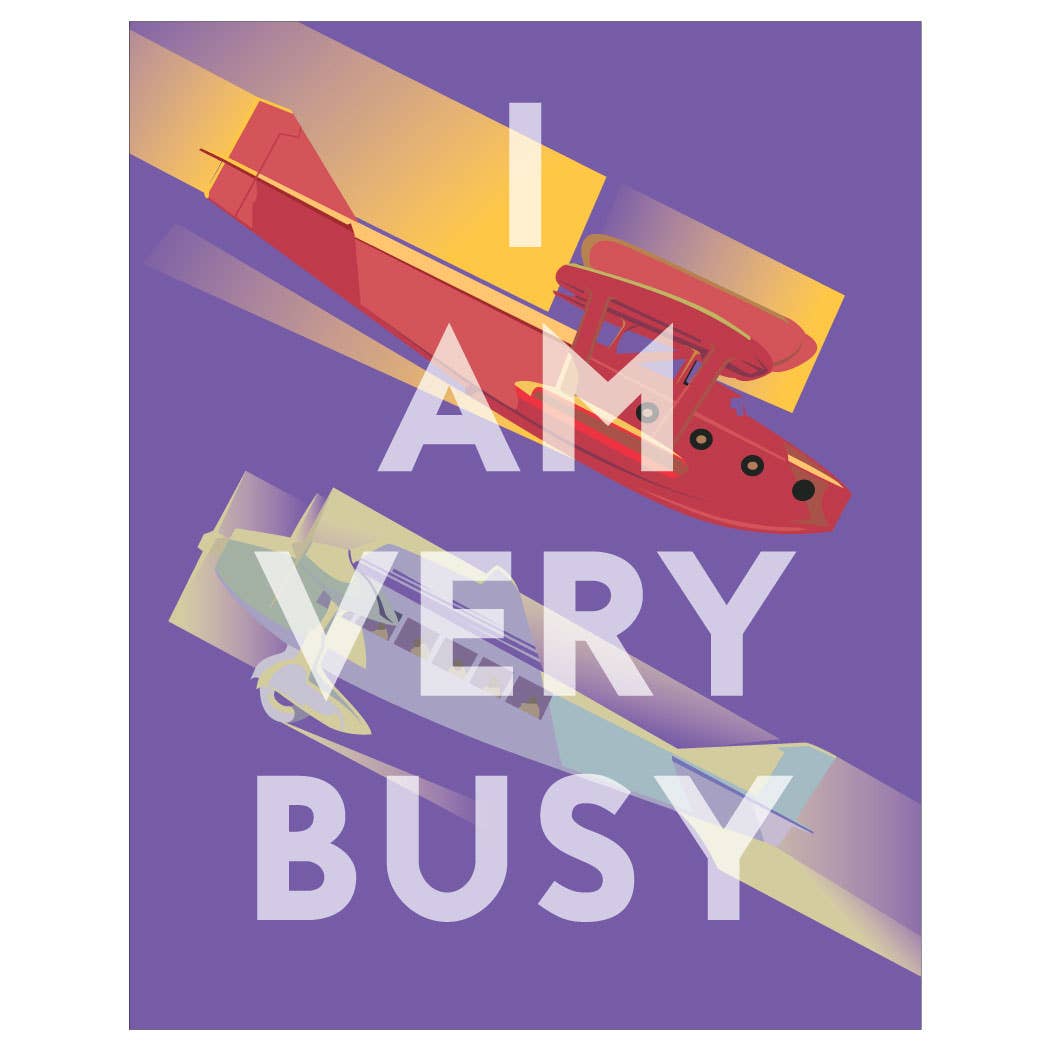 I Am Very Busy 2.5" x 3.5" Magnet