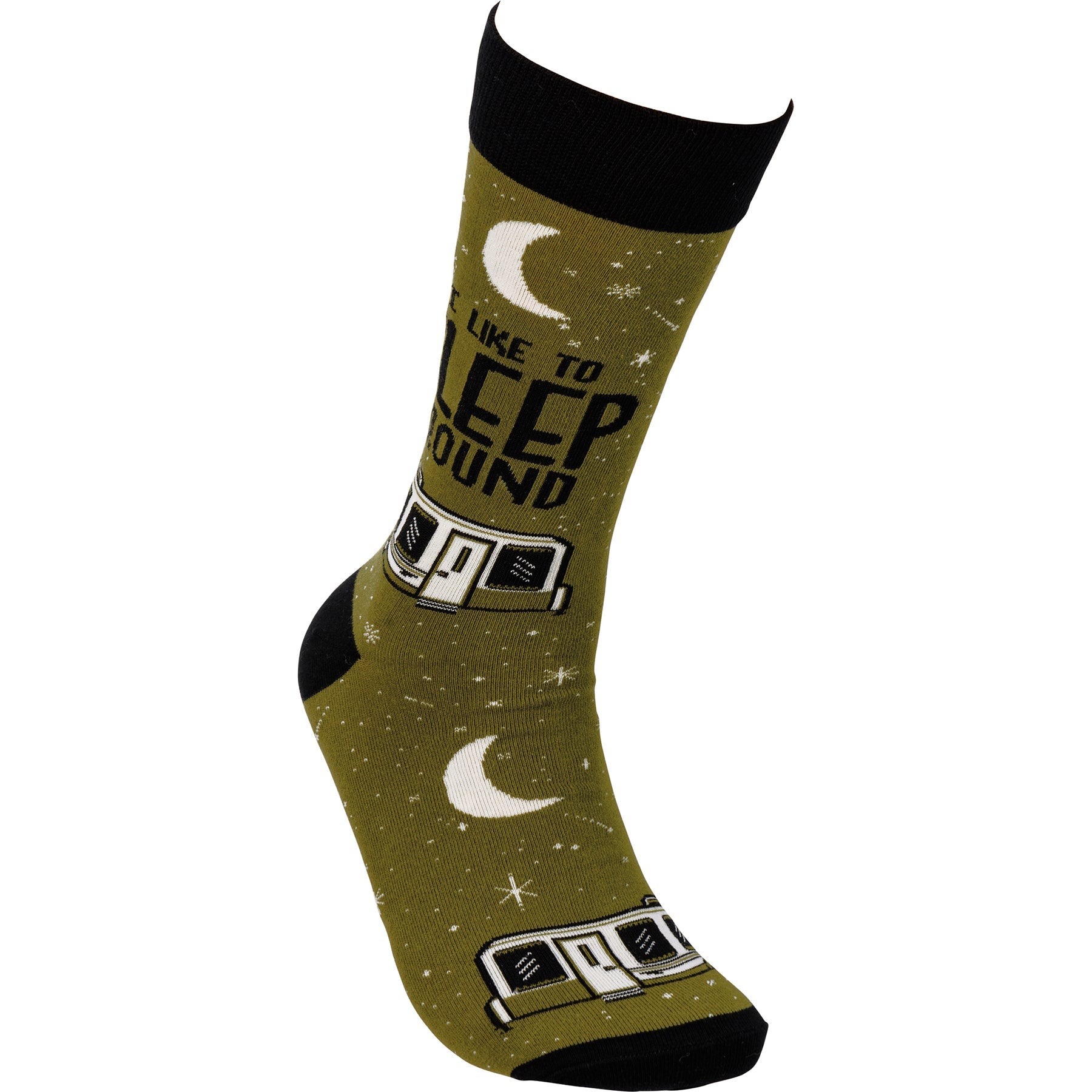 I Like To Sleep Around Socks | Camper RV Motif | Unisex