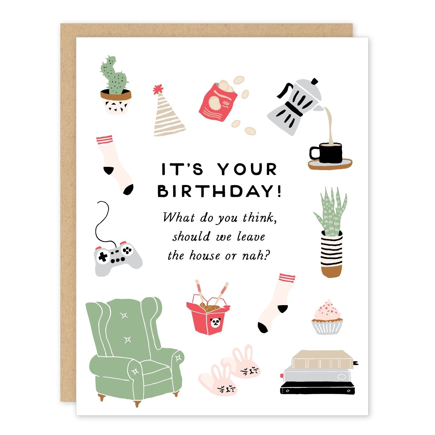 It's Your Birthday! Homebody Greeting Card
