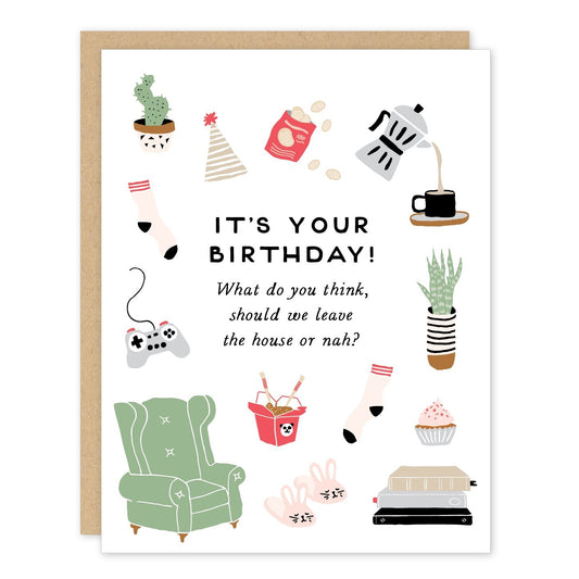 It's Your Birthday! Homebody Greeting Card