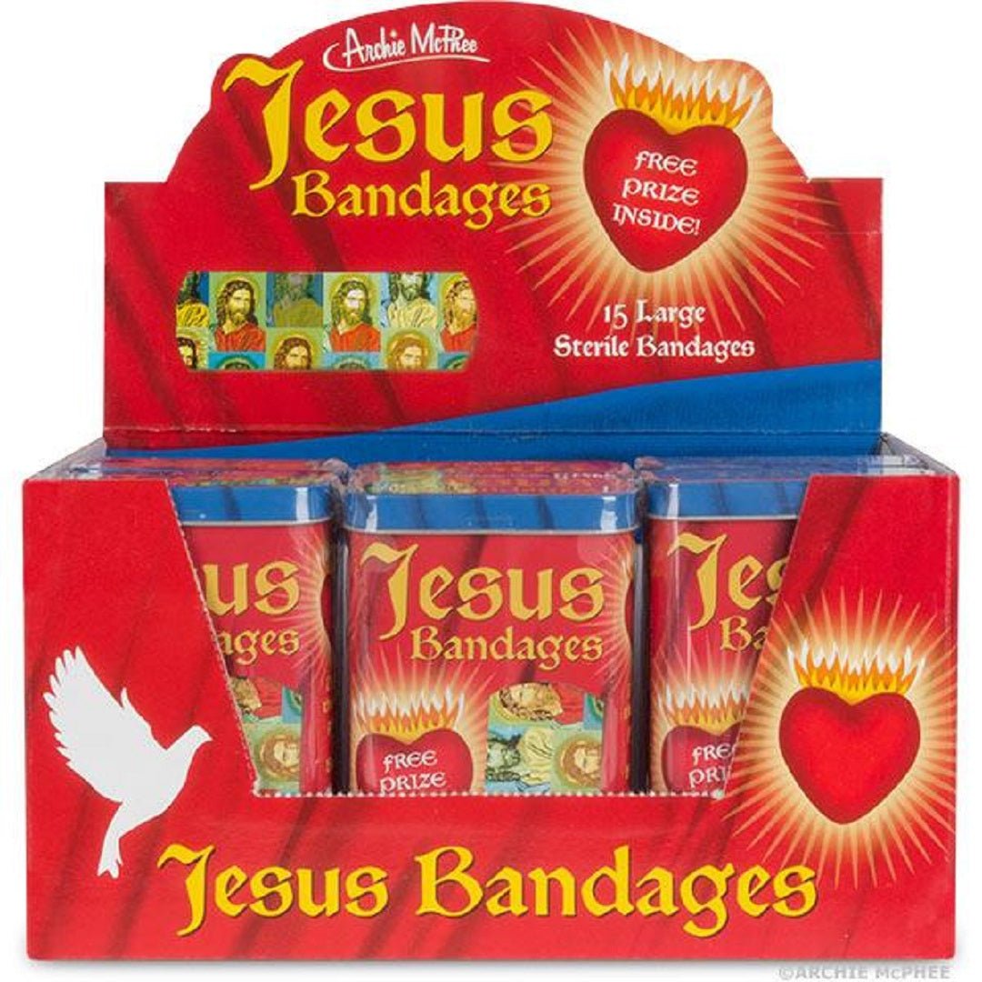 Jesus Bandages with Latex-Free Adhesive and Sterile Gauze – The Bullish ...