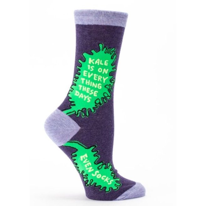 Kale Is On Pretty Much Everything These Days Women's Crew Socks