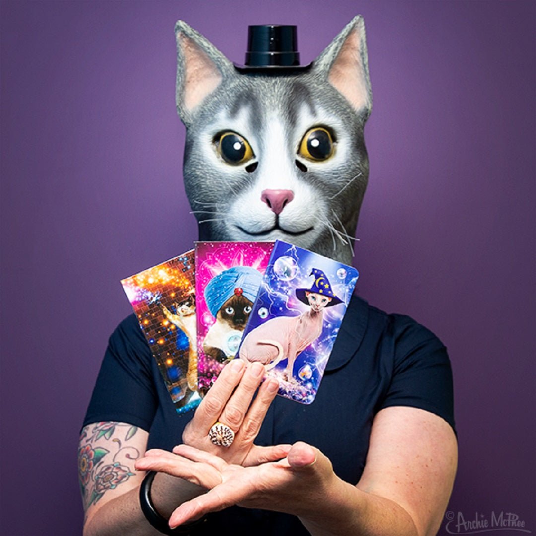 Last Call! Magic Spells Decorative Cat Mini Notebooks Set of 3