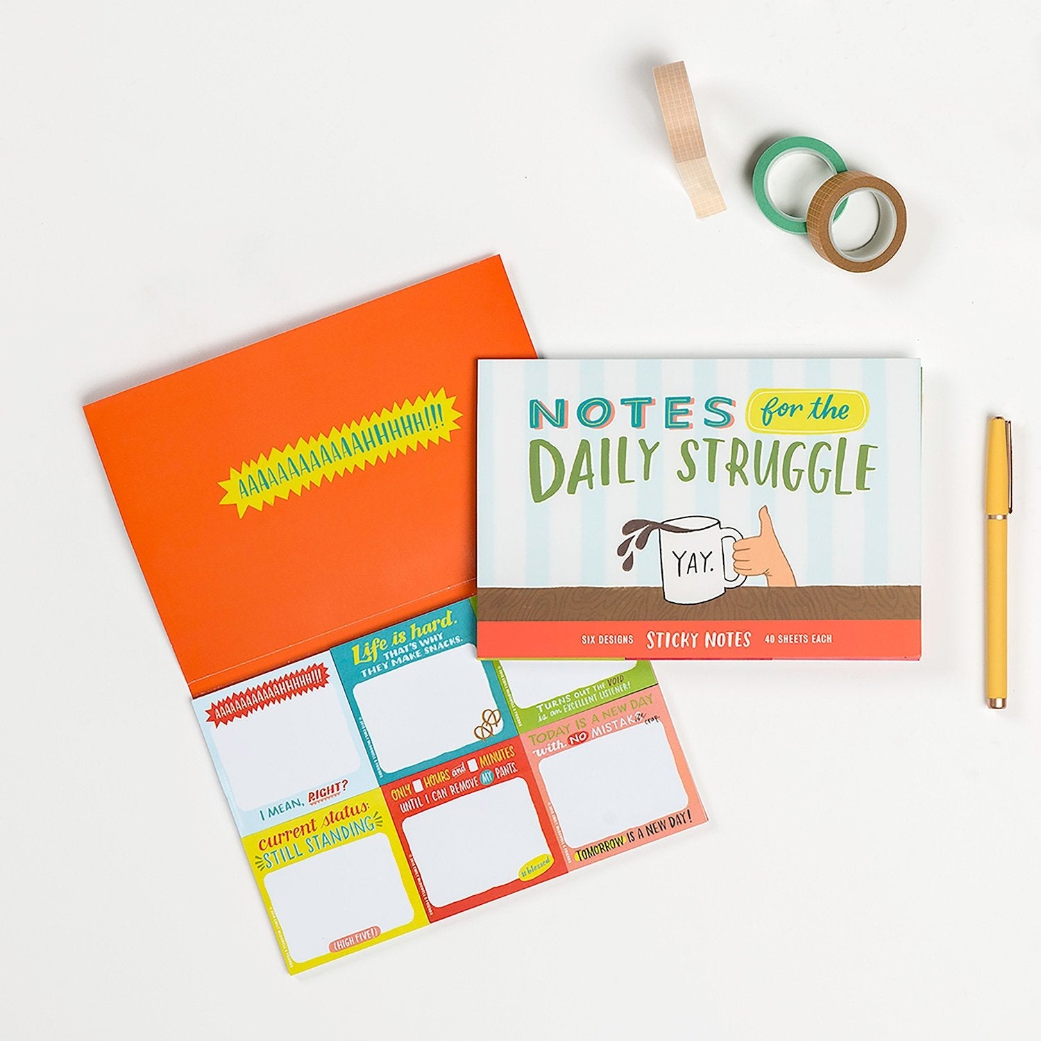Last Call! Notes For The Daily Struggle Sticky Note Packet
