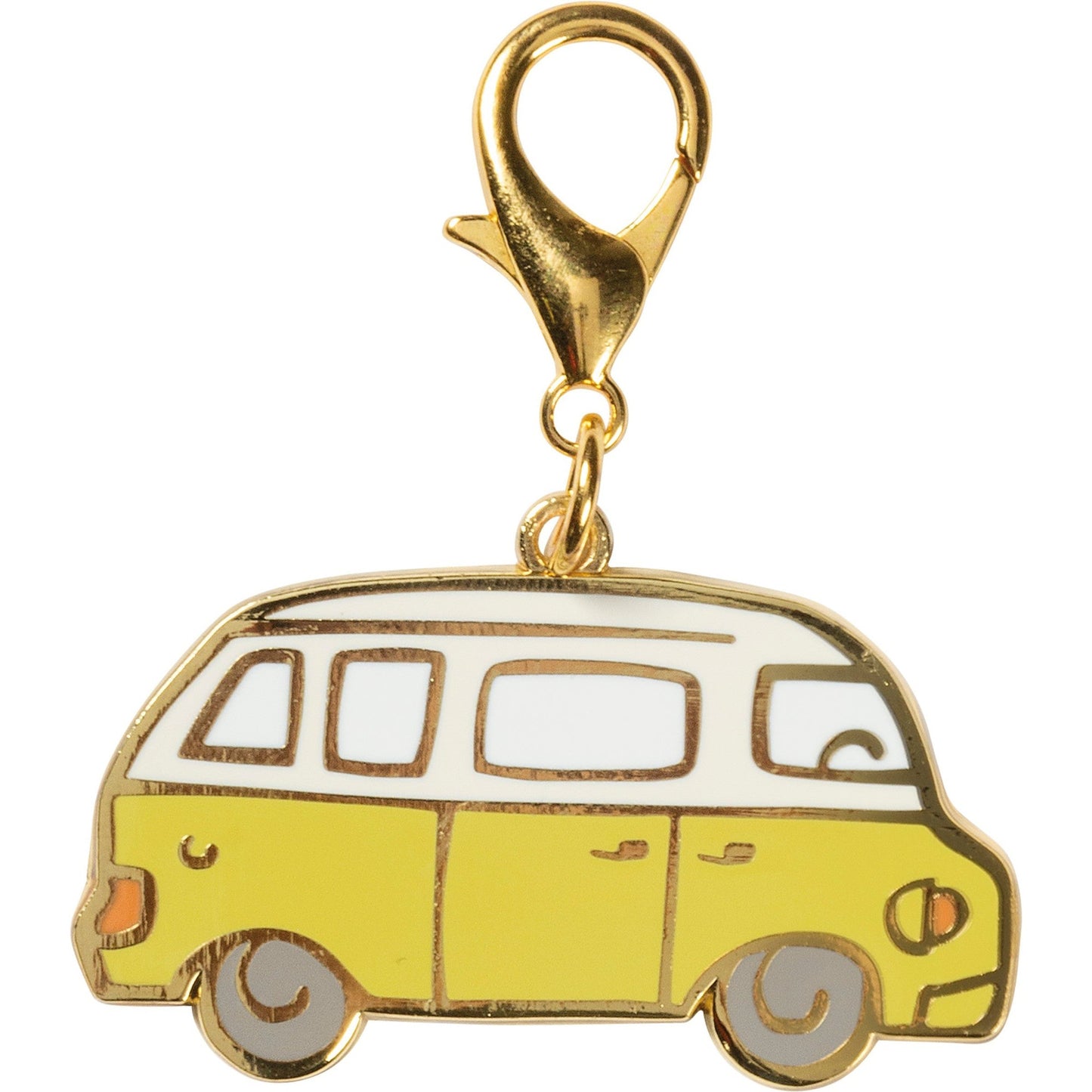Let's Explore Minivan Charm Keychain