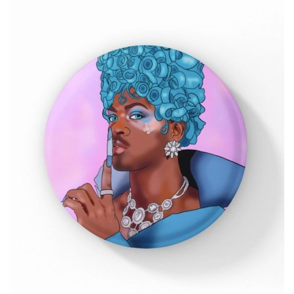 Lil Nas X Pinback Button | Small 1.25" Size